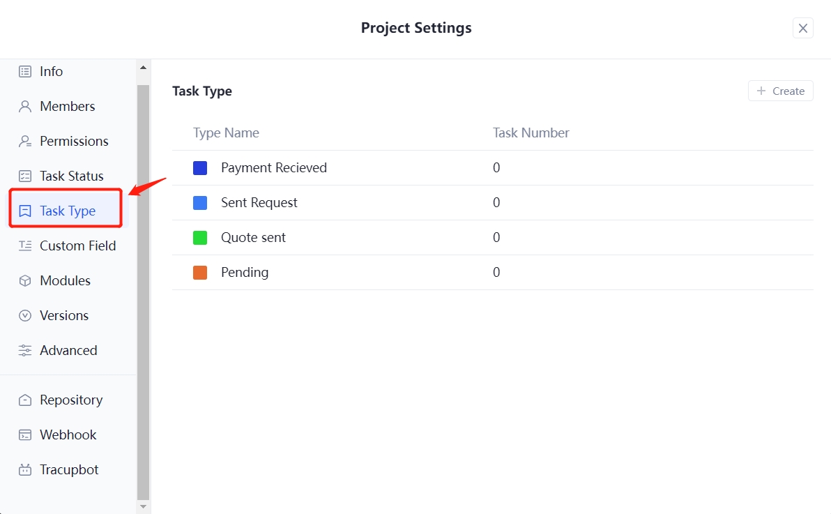 Tracup_task_type_template